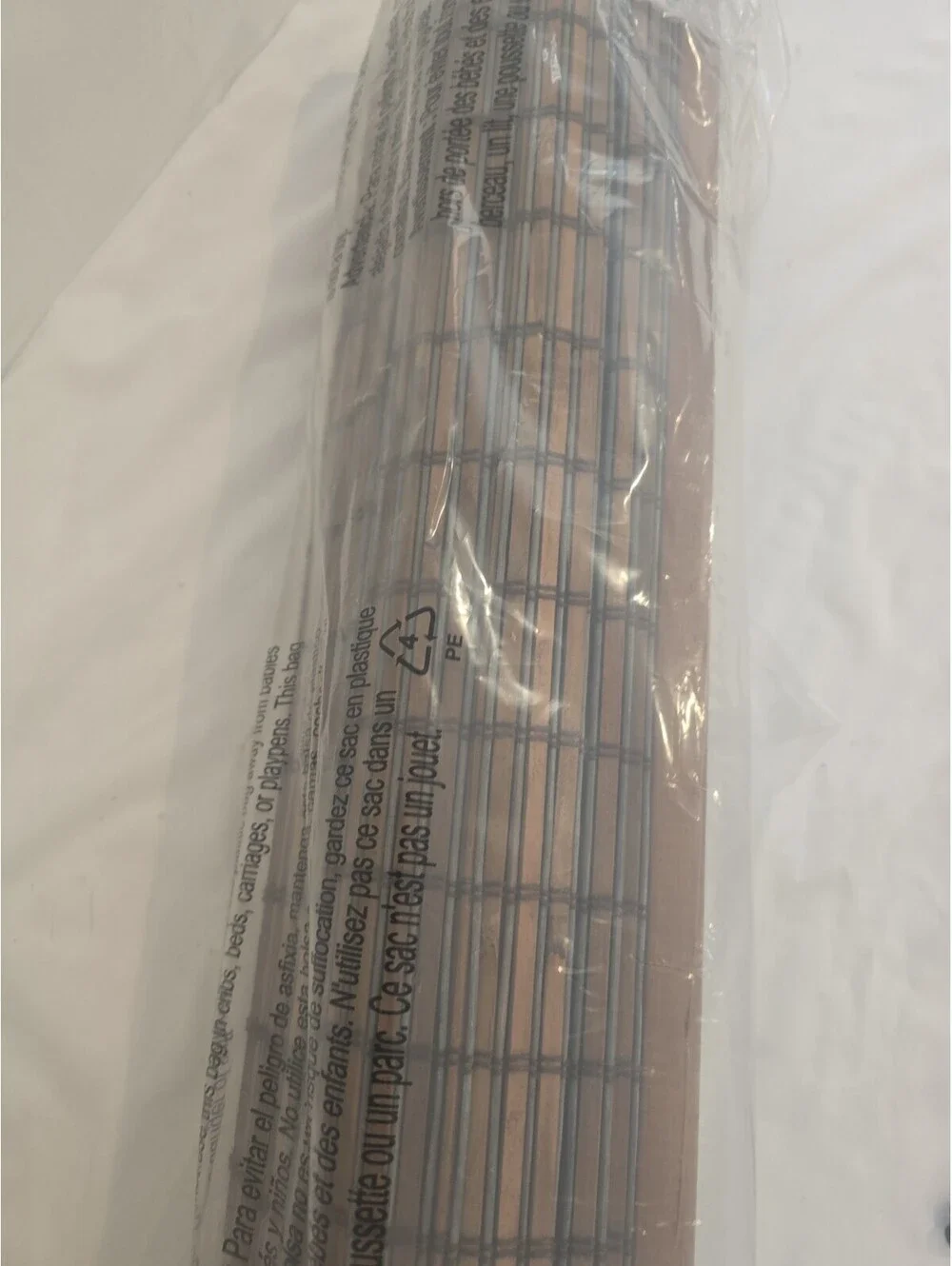 No-Drill Cordless Bamboo Roman Shade 21